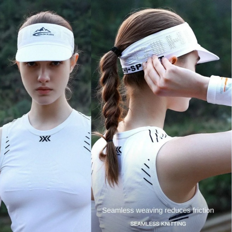 Running Cap Mesh - Topi Tenis Anti UV Musim Panas,