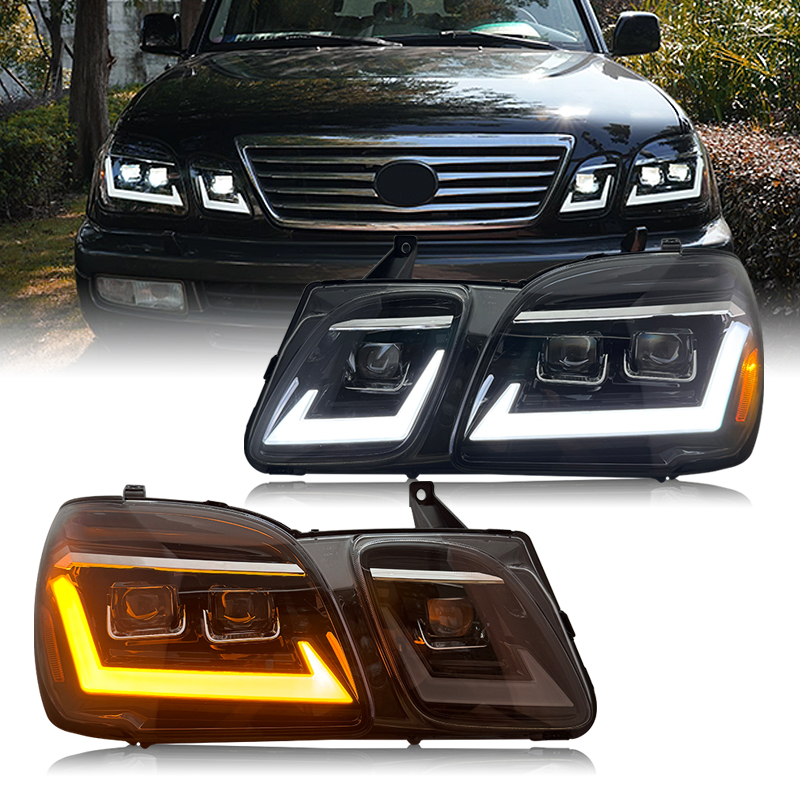 Running Headlamp Led - Lampu Mobil Untuk Lexus LX470 Headlight