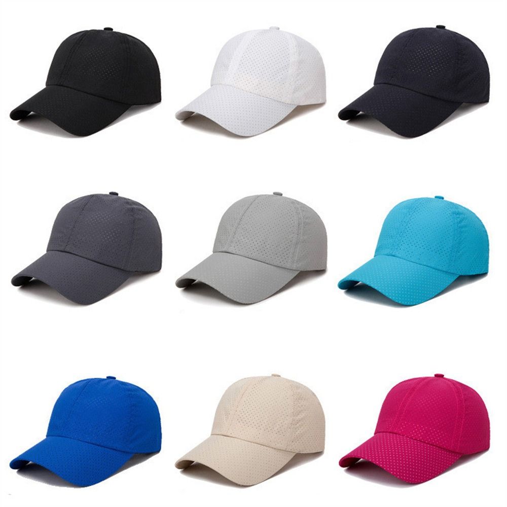 Running Cap Mesh - Topi Matahari Topi Bisbol Cepat Kering