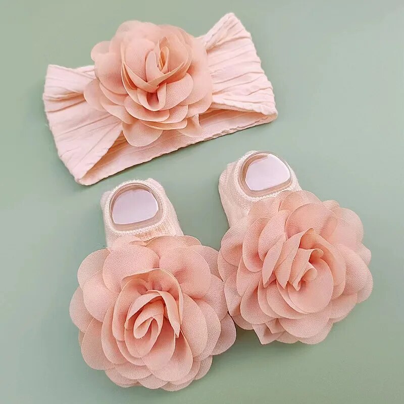 Anti Blister Sock - Kaus kaki bayi lucu + Bando,