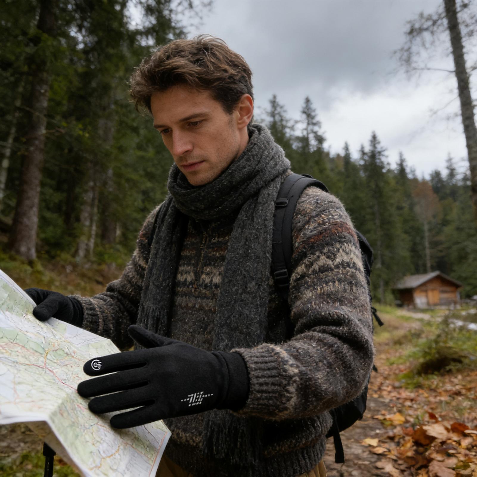Running Gear In Cold Weather - Sarung Tangan Bersepeda Musim Dingin Sarung