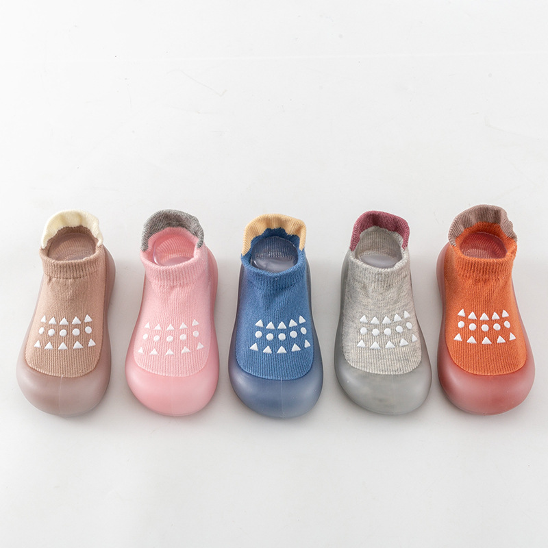 Sepatu Lantai Bayi Biru dan Pi - Anti Blister Sock ulasan dan harga