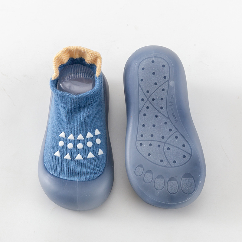 Sepatu Lantai Bayi Biru dan Pi - Anti Blister Sock ulasan dan harga