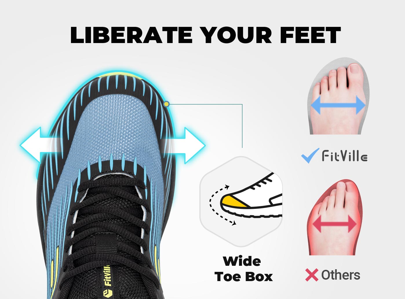 Sepatu Lari Trail Pria FitVill - Running Gear For Sale ulasan dan harga