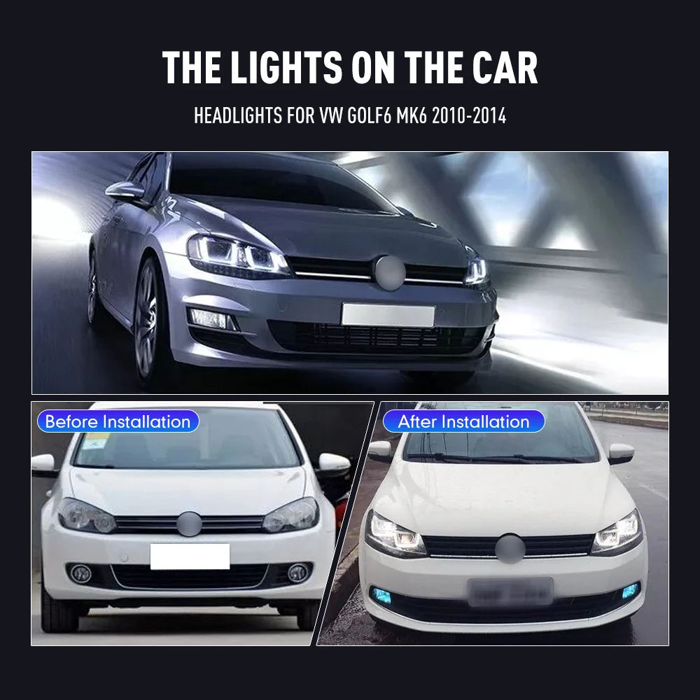 2 Buah Lampu Depan Mobil untuk - Running Headlamp Led ulasan dan harga