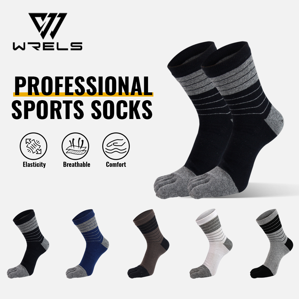 WRELS 1/2/3 Pasang Kaus Kaki J - Anti Blister Sock ulasan dan harga