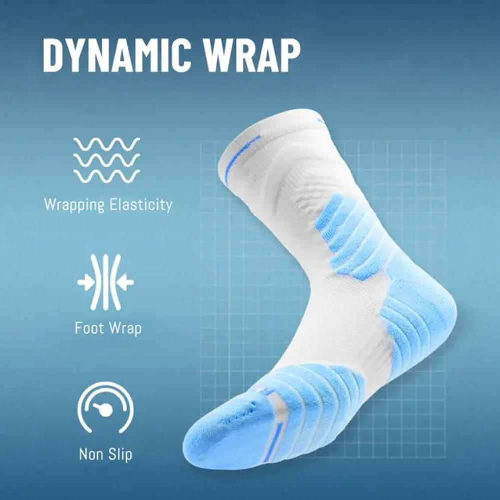 WRELS 1/2/3 Pasang Kaus Kaki O - Anti Blister Sock ulasan dan harga