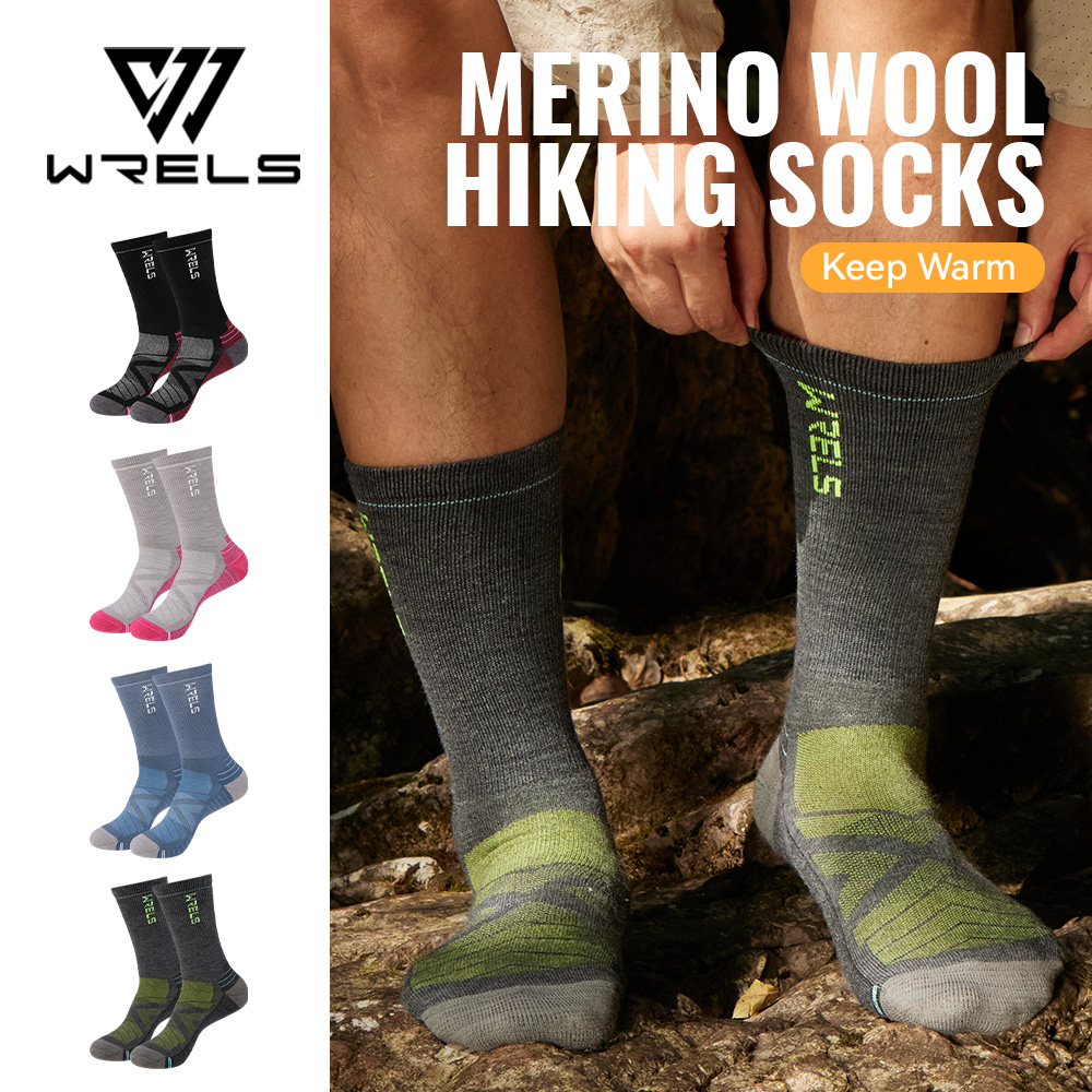 Kaos Kaki Wol Merino WRELS 1/2 - Anti Blister Sock ulasan dan harga