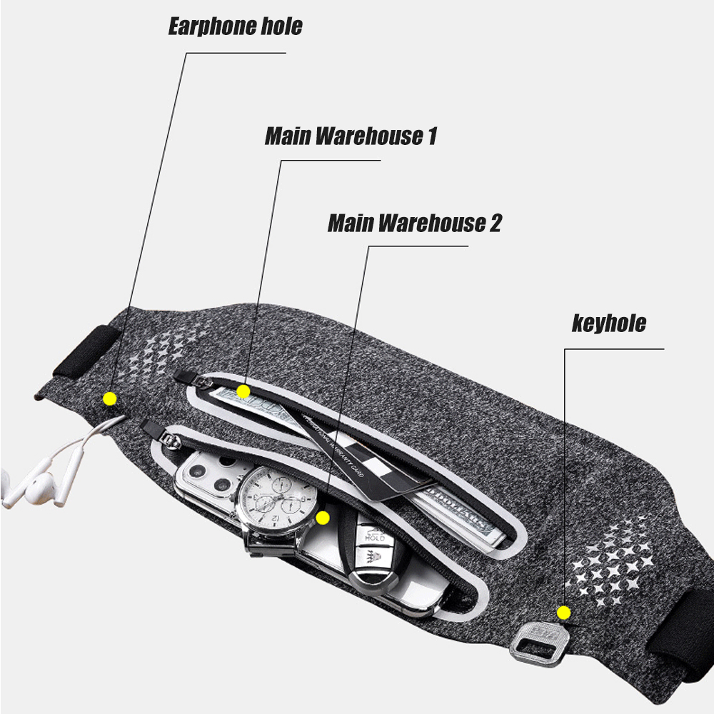1 buah tas pinggang untuk pria - Running Gear Holder ulasan dan harga