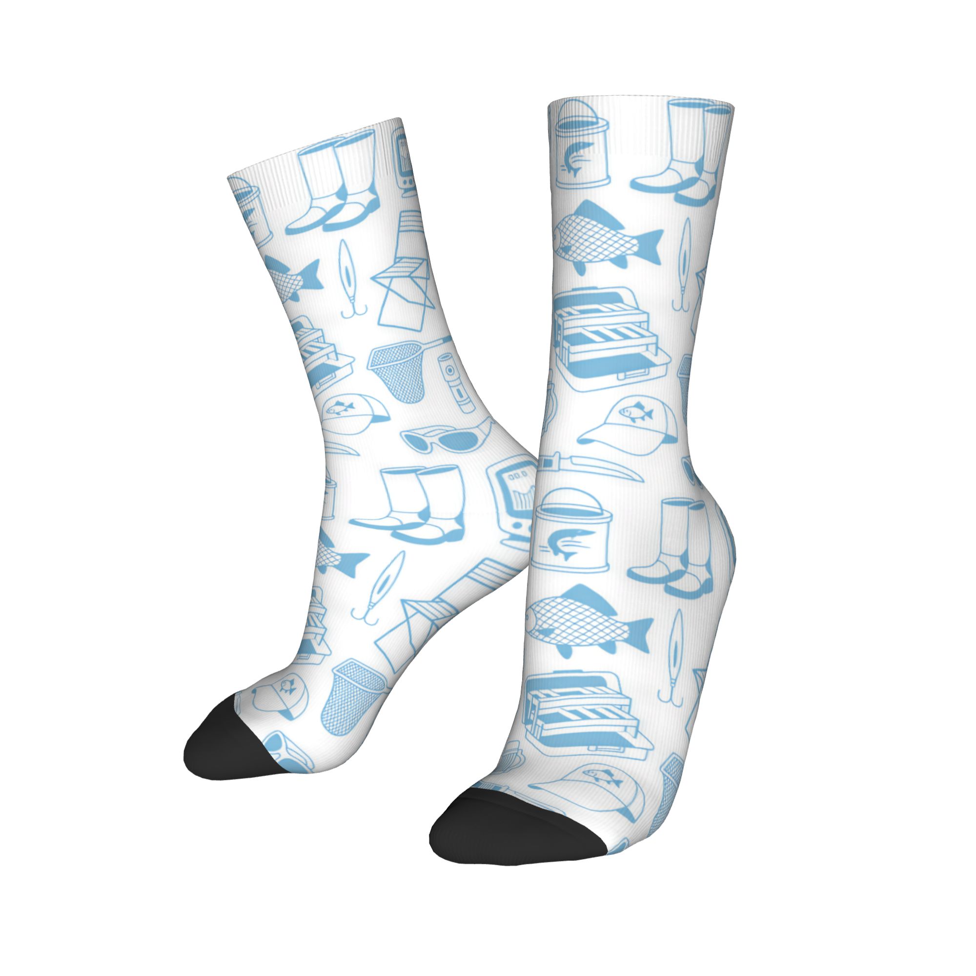 Kaos Kaki Pola Seamless Motif  - Quality Running Gear ulasan dan harga