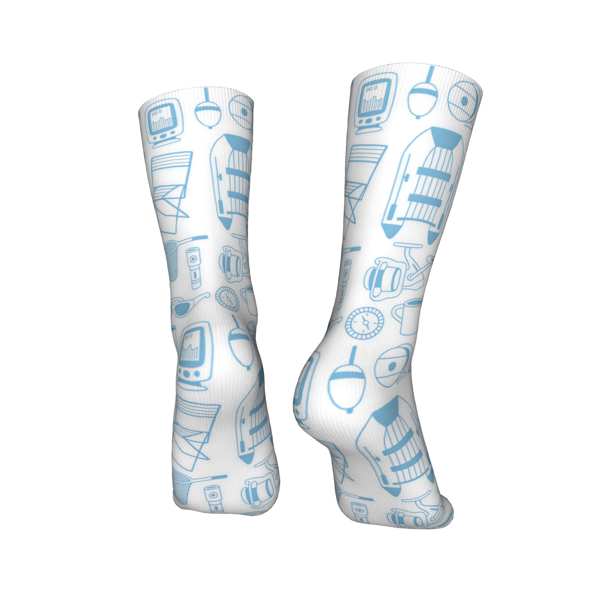 Kaos Kaki Pola Seamless Motif  - Quality Running Gear ulasan dan harga